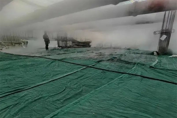 “蒸科技”首次亮相濟南地鐵，冬季混凝土砂漿低溫施工也不怕！